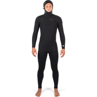 Da Uomo Viper 6/5/4mm Chest Zip Con Cappuccio Muta